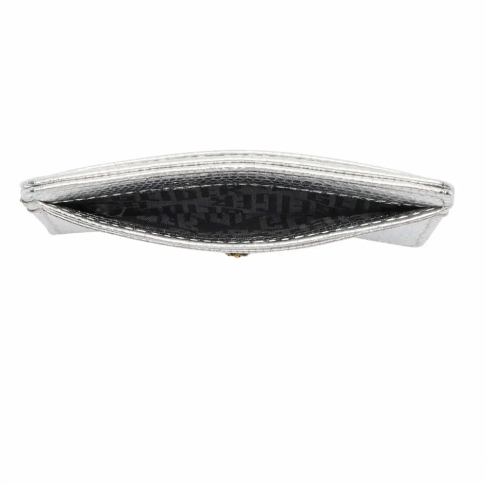 Kurt Geiger London Shoreditch Silver Card Holder - NIB - Picture 5 of 7